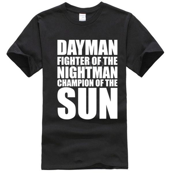 dayman fighter of the nightman mens printed t-shirt casual soft cotton tee sport hooded sweatshirt hoodie