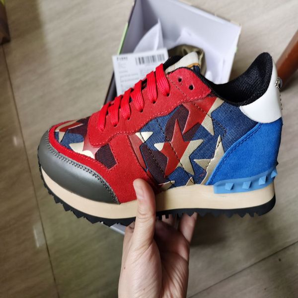 real leather size 35-46 women men casual shoes camouflage genuine leather lace up couple star shoes rivets flat shoes, Black
real leather size 35-46 women men casual shoes camouflage genuine leather lace up couple star shoes rivets flat shoes, Black