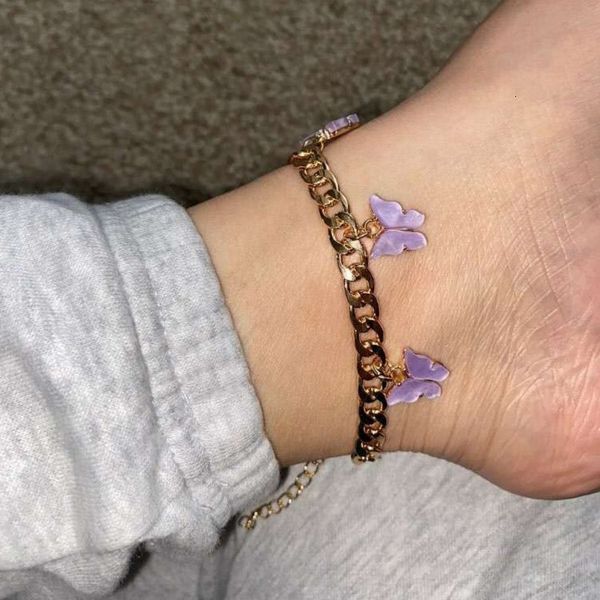 selling titanium steel chain colorful acrylic pendant insect butterfly foot decoration lady anklet swimsuit bandage bathing suits p
selling titanium steel chain colorful acrylic pendant insect butterfly foot decoration lady anklet swimsuit bandage bathing suits p