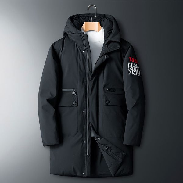 2021 new men's white down warm hooded thick puffer jacket coat male casual overcoat thermal winter parka men new sxgp, Black
2021 new men's white down warm hooded thick puffer jacket coat male casual overcoat thermal winter parka men new sxgp, Black