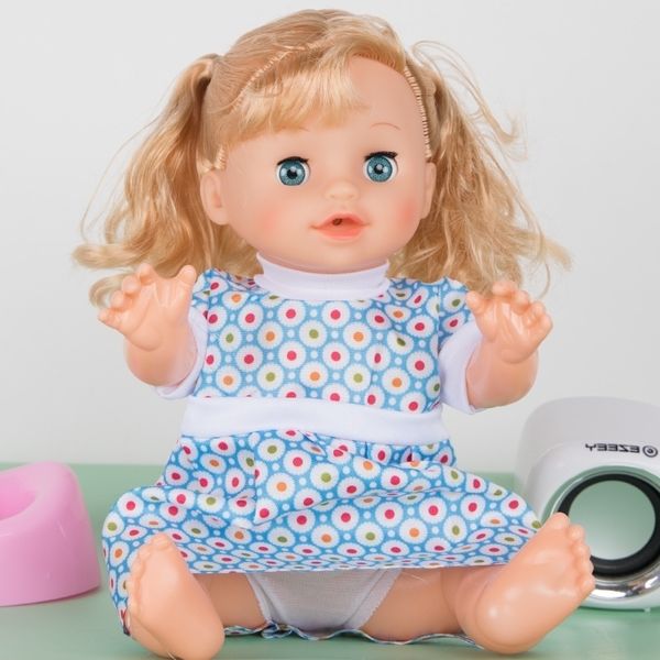 54children's enamel baby doll simulation house can talk girl toy princess change clothes blink to drink water and urine
54children's enamel baby doll simulation house can talk girl toy princess change clothes blink to drink water and urine