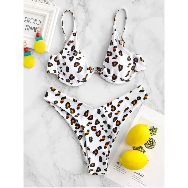 new women's split backless printed swimsuit bikini, White;black
new women's split backless printed swimsuit bikini, White;black