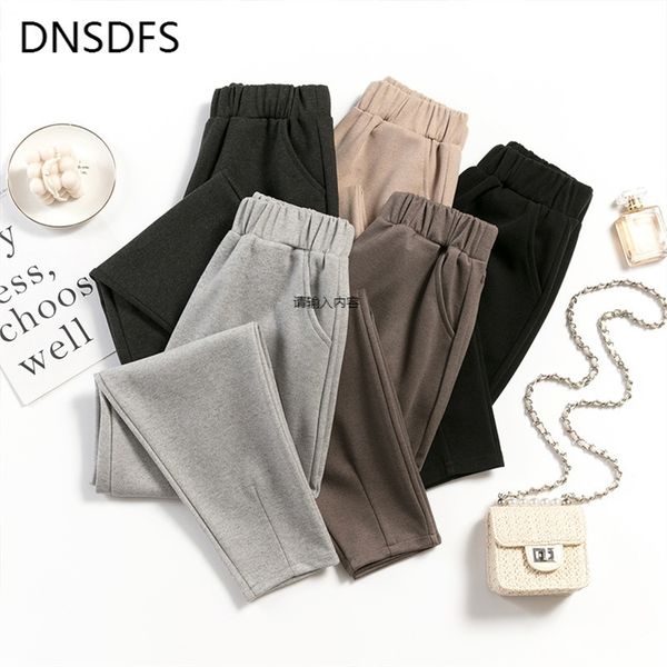 fashion woolen casual ankle pants women trousers autumn winter harem pencil capri-pants female thickening straight woolen pants 201228, Black;white
fashion woolen casual ankle pants women trousers autumn winter harem pencil capri-pants female thickening straight woolen pants 201228, Black;white