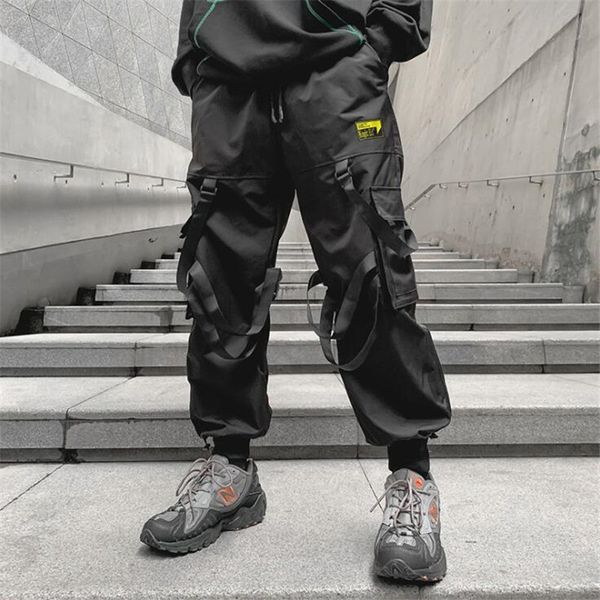 2021 -autumn multi-pocket hip hop harajuku joggers casual sport cargo pants mkca, Black
2021 -autumn multi-pocket hip hop harajuku joggers casual sport cargo pants mkca, Black