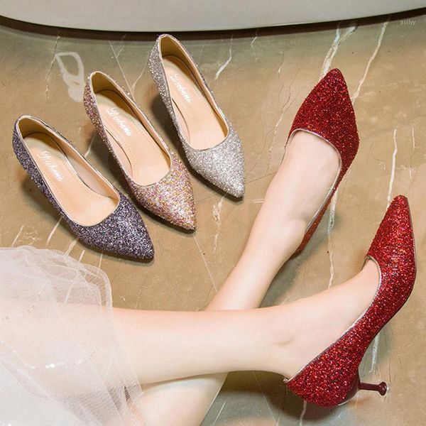 dress shoes plus size 41 women wedding bling high heels silver bridal woman pump pointed toe glitter boat shoe 7979n1, Black
dress shoes plus size 41 women wedding bling high heels silver bridal woman pump pointed toe glitter boat shoe 7979n1, Black