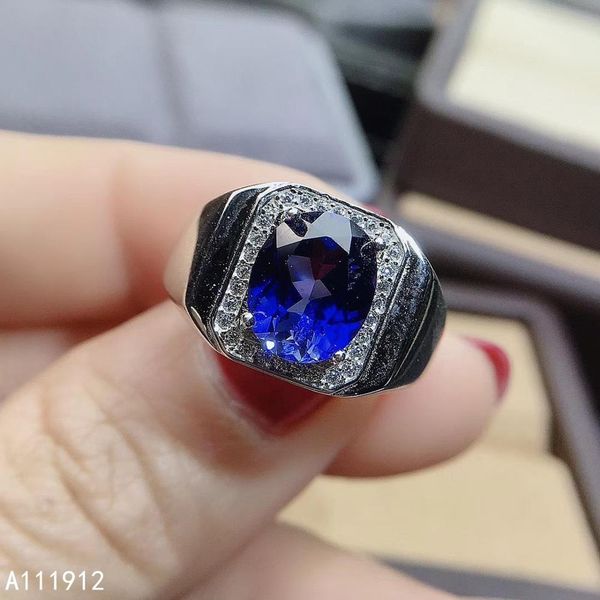 kjjeaxcmy fine jewelry natural sapphire 925 sterling silver new gemstone men ring support test elegant q1127, Golden;silver
kjjeaxcmy fine jewelry natural sapphire 925 sterling silver new gemstone men ring support test elegant q1127, Golden;silver