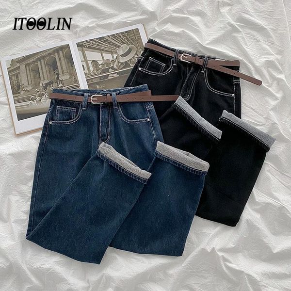 itoolin korean jeans woman high waist pants jean slim femme 2020 loose pants pantalon vaqueros mujer wide leg women jeans, Blue
itoolin korean jeans woman high waist pants jean slim femme 2020 loose pants pantalon vaqueros mujer wide leg women jeans, Blue