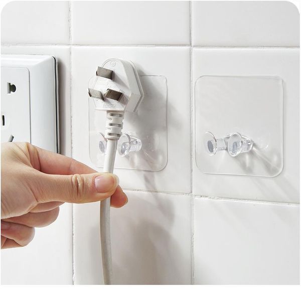 3 pcs transparent hooks home kitchen bathroom office wall powerful plastic plug socket holder hanger wall storage high sqcjye
3 pcs transparent hooks home kitchen bathroom office wall powerful plastic plug socket holder hanger wall storage high sqcjye