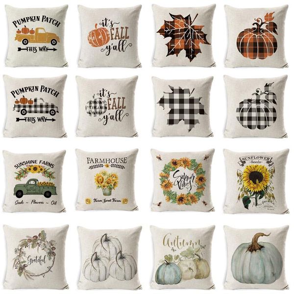 thanksgiving day pillow covers pumpkin truck harvest rustic art decor cushion cover home sofa fall autumn farm 45*45cm printed
thanksgiving day pillow covers pumpkin truck harvest rustic art decor cushion cover home sofa fall autumn farm 45*45cm printed