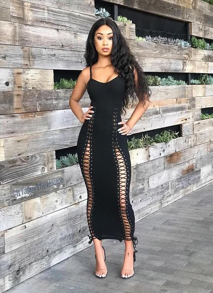 спагетти ремень партии вечера длинные платья sexy lady night club dress вязаные насечками vestidos grommet бинты платья, Black;gray
спагетти ремень партии вечера длинные платья sexy lady night club dress вязаные насечками vestidos grommet бинты платья, Black;gray