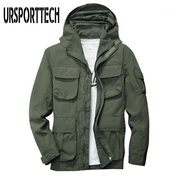 spring autumn mens jackets and coats 2020 new fashion casual breathable cargo windbreaker jacket male hooded thin coat plus size1, Black;brown
spring autumn mens jackets and coats 2020 new fashion casual breathable cargo windbreaker jacket male hooded thin coat plus size1, Black;brown