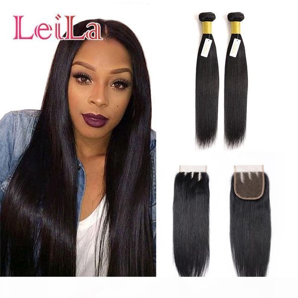 brazilian virgin hair straight hair 2 bundles with 4 x 4 lace closure 100% unprocessed human hair natural color, Black;brown
brazilian virgin hair straight hair 2 bundles with 4 x 4 lace closure 100% unprocessed human hair natural color, Black;brown
