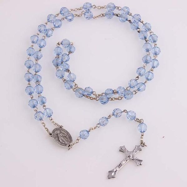 vintage blue glass bead catholic rosary necklace religious father beads holy soil inside centerpiece maxi strand necklace1, Silver
vintage blue glass bead catholic rosary necklace religious father beads holy soil inside centerpiece maxi strand necklace1, Silver
