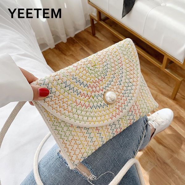bohemian style woven small square bag women's bag summer beach straw woven korean shoulder messenger
bohemian style woven small square bag women's bag summer beach straw woven korean shoulder messenger