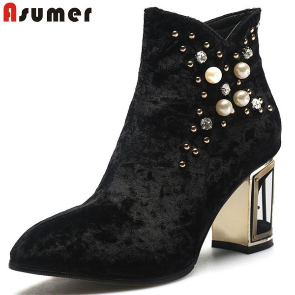 asumer size 33-42 fashion pointed toe autumn winter shoes woman elelgant ladies boots high heels rhinestone ankle boots women, Black
asumer size 33-42 fashion pointed toe autumn winter shoes woman elelgant ladies boots high heels rhinestone ankle boots women, Black