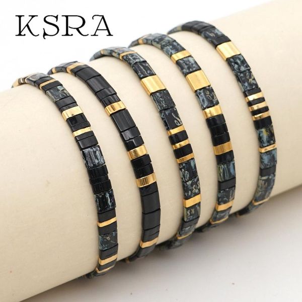 charm bracelets ksra bohemia miyuki seed beads bracelet for women boho handmade tila female jewelry 2021, Golden;silver
charm bracelets ksra bohemia miyuki seed beads bracelet for women boho handmade tila female jewelry 2021, Golden;silver