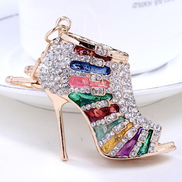 chaveironovelty crystal high heel keychains rhinestone shoe keyring charm women handbag alloy key holder bag jewelry gift r0031, Silver
chaveironovelty crystal high heel keychains rhinestone shoe keyring charm women handbag alloy key holder bag jewelry gift r0031, Silver