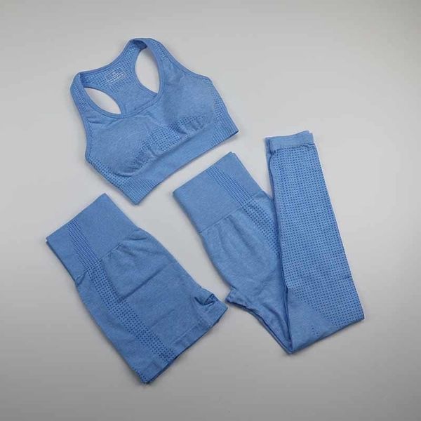 seamless yoga sports suit female 3 piece workout clothes women sleeveless summer sportswear high waist gym set fitness clothing y200904, Gray
seamless yoga sports suit female 3 piece workout clothes women sleeveless summer sportswear high waist gym set fitness clothing y200904, Gray