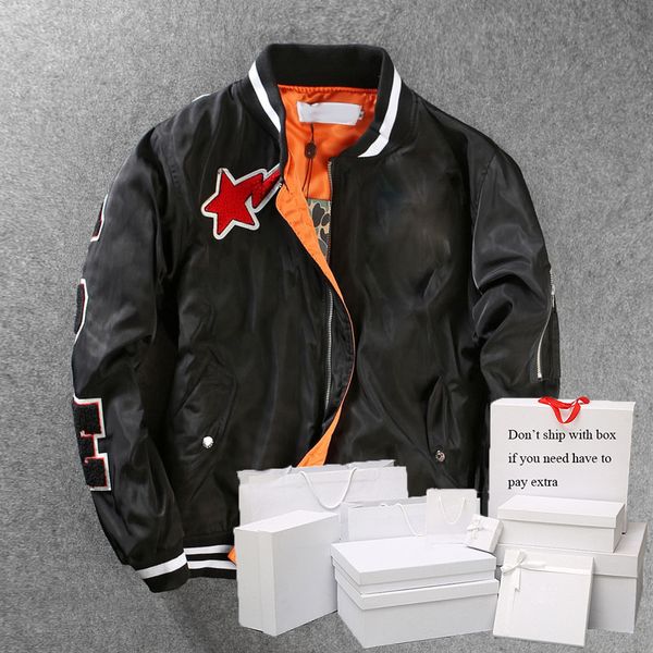 men autumn down jackets cotton-padded outerwear womens parkas streetwear coats baseball jackets embroidery letter character pattern, Black;brown
men autumn down jackets cotton-padded outerwear womens parkas streetwear coats baseball jackets embroidery letter character pattern, Black;brown