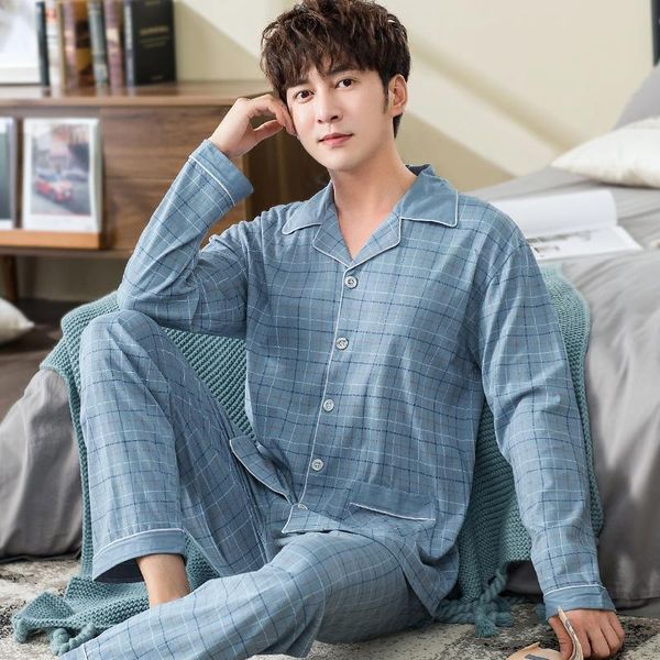 100% cotton pijama for men 2 pieces lounge sleepwear pyjamas plaid autumn bedgown home clothes man pjs pure cotton pajamas set, Black;brown
100% cotton pijama for men 2 pieces lounge sleepwear pyjamas plaid autumn bedgown home clothes man pjs pure cotton pajamas set, Black;brown