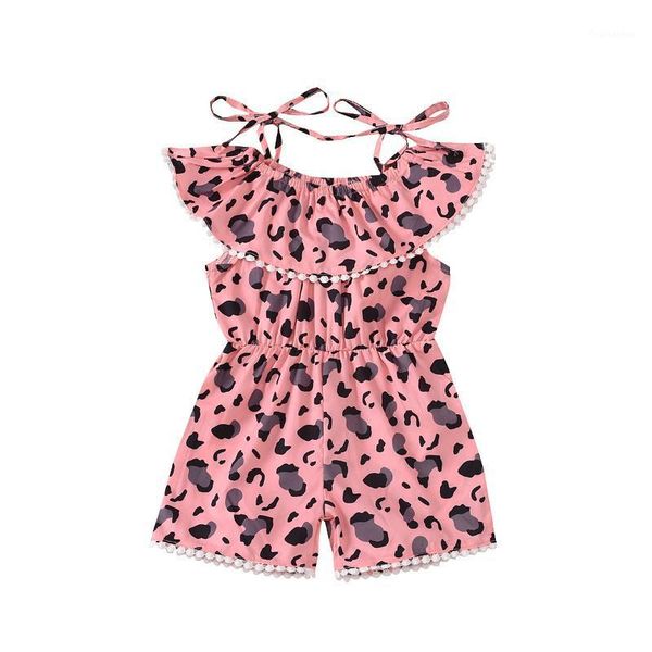 new little girls off shoulder loose leopard pattern waist design outfit tassel straps jumpsuit lotus leaf romper1, Blue
new little girls off shoulder loose leopard pattern waist design outfit tassel straps jumpsuit lotus leaf romper1, Blue
