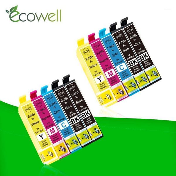 ecowell 4black t 2991 t2991 29xl ink cartridge t2994 compatible for xp255 xp257 xp332 xp335 xp342 xp 235 245 247 printer1 cartridges
ecowell 4black t 2991 t2991 29xl ink cartridge t2994 compatible for xp255 xp257 xp332 xp335 xp342 xp 235 245 247 printer1 cartridges