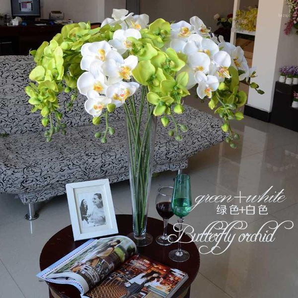 decorative flowers & wreaths artificial flower multi-color butterfly orchid fake green leaves plants home wedding festival decor1
decorative flowers & wreaths artificial flower multi-color butterfly orchid fake green leaves plants home wedding festival decor1
