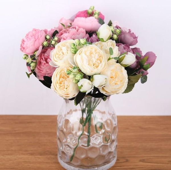 imitation flower 5 heads philips rose artificial flowers korean small bundle home wedding pgraphy props decoration artificial flower1
imitation flower 5 heads philips rose artificial flowers korean small bundle home wedding pgraphy props decoration artificial flower1