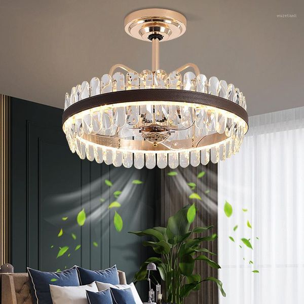 luxury crystal hang lamp ceiling fan lights lamps remote control 42 inch gold led lumiere living room dining room bedroom fan l1
luxury crystal hang lamp ceiling fan lights lamps remote control 42 inch gold led lumiere living room dining room bedroom fan l1