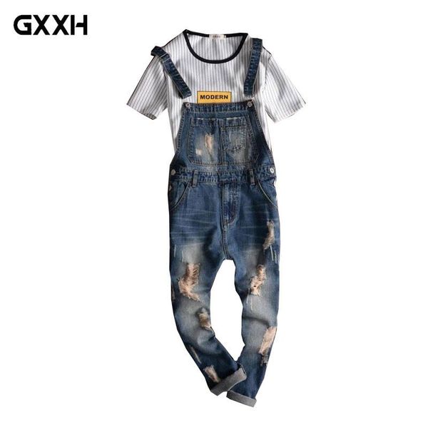 men's jeans 2021 male suspenders casual light blue denim overalls ripped pockets bib boyfriend jumpsuits size 5xl
men's jeans 2021 male suspenders casual light blue denim overalls ripped pockets bib boyfriend jumpsuits size 5xl