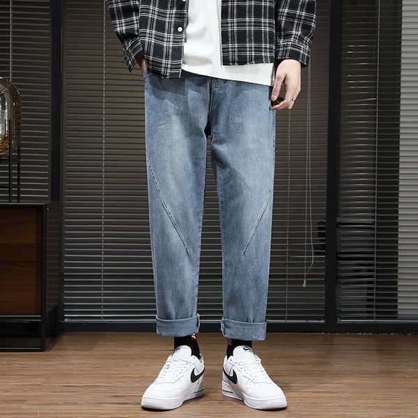kid9v trendy trendloose straight jeansyoung men's fashion men's jeansautumn printed elastic korean jeans and jeanspants and comfor, Blue
kid9v trendy trendloose straight jeansyoung men's fashion men's jeansautumn printed elastic korean jeans and jeanspants and comfor, Blue