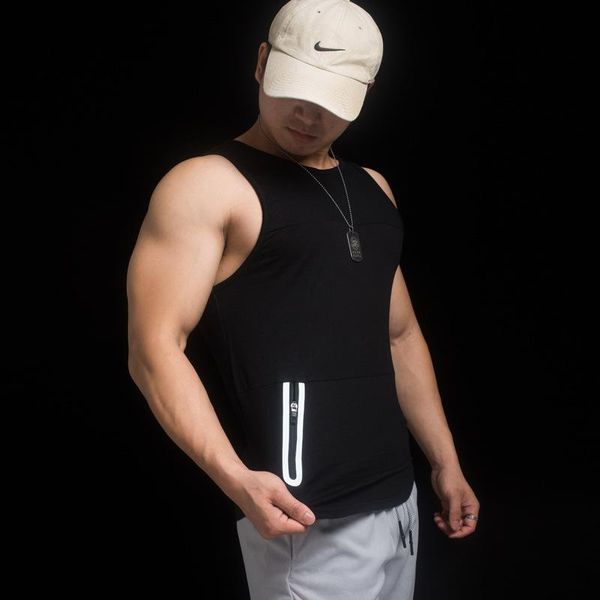 muscle brothers men summer sports fitness running training quick-drying vest slim fit breathable sleeveless vest, Black;blue
muscle brothers men summer sports fitness running training quick-drying vest slim fit breathable sleeveless vest, Black;blue