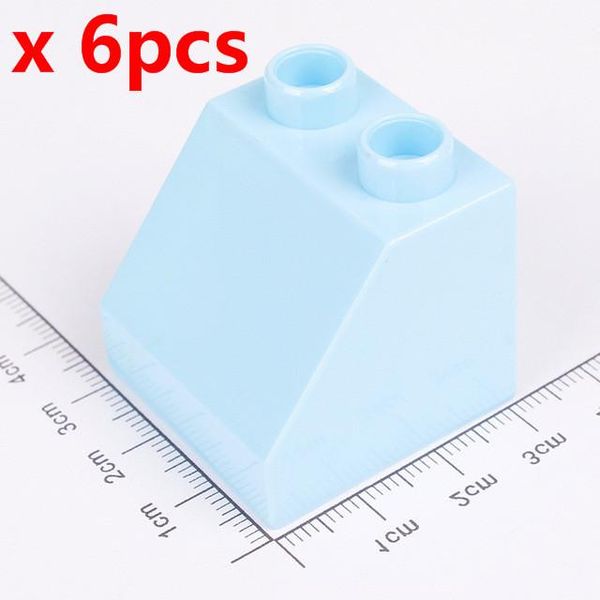 diy 6pcs lot 2x2dots inclined duploe bricks large particle building blocks accessory duploed toys for children wmtmdp rimmer
diy 6pcs lot 2x2dots inclined duploe bricks large particle building blocks accessory duploed toys for children wmtmdp rimmer