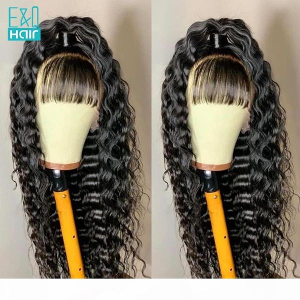 transparent lace wig deep wave 13x6 lace front human hair wigs with bangs for women preplucked brazilian remy front wig 150, Black;brown
transparent lace wig deep wave 13x6 lace front human hair wigs with bangs for women preplucked brazilian remy front wig 150, Black;brown