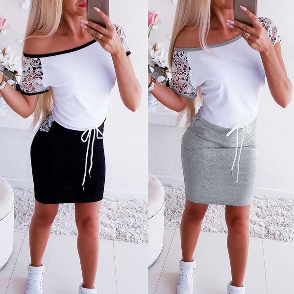 lossky fashion women mini dress color matching design pockets lace pencil office dress 2021 elegant lady bodycon bandage dresses, Black;gray
lossky fashion women mini dress color matching design pockets lace pencil office dress 2021 elegant lady bodycon bandage dresses, Black;gray