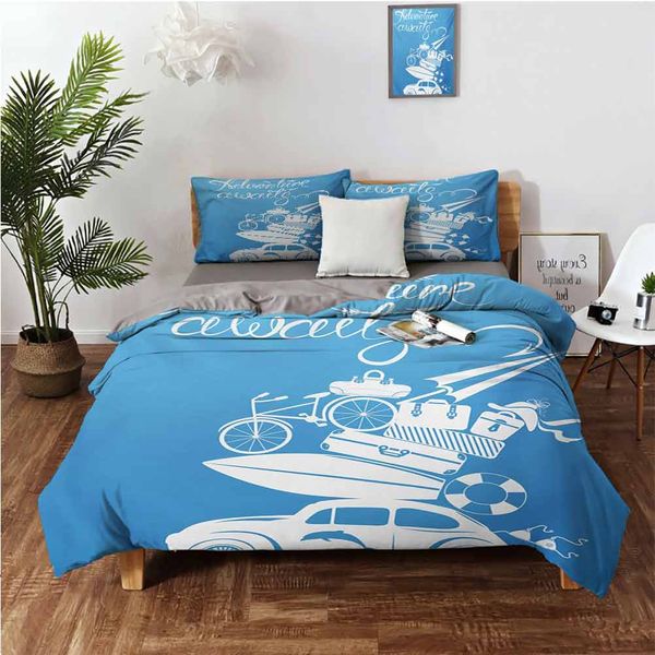 adventure awaits quote with summer holiday items surfboard old car art printbedding 3-piece set
adventure awaits quote with summer holiday items surfboard old car art printbedding 3-piece set