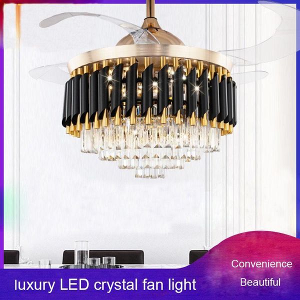110v / 220v led crystal ceiling fan light restaurant beautiful and generous home simple ceiling fans with lights1
110v / 220v led crystal ceiling fan light restaurant beautiful and generous home simple ceiling fans with lights1