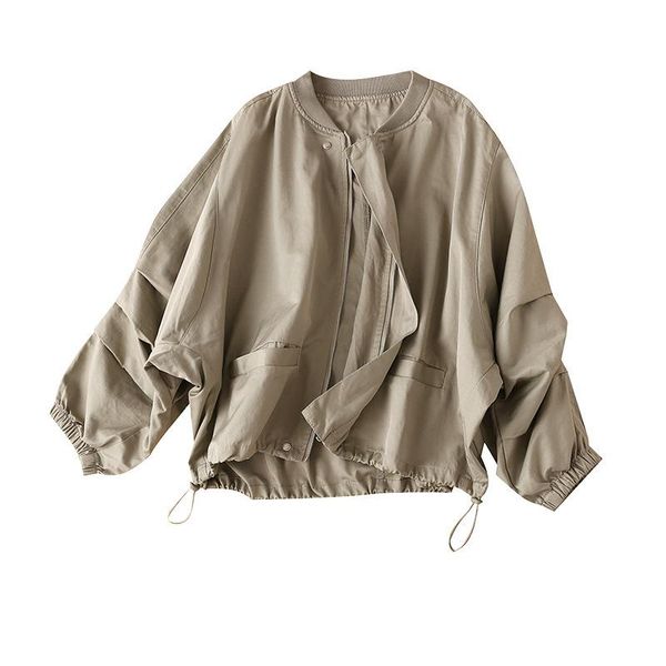 new casual oversized autumn coats and jackets women streetwear bomber jacket female loose long sleeve japanese, Black;brown
new casual oversized autumn coats and jackets women streetwear bomber jacket female loose long sleeve japanese, Black;brown