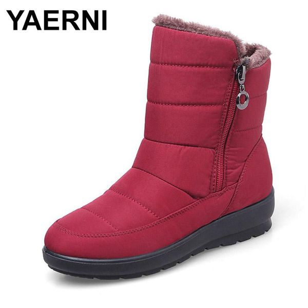 yaerni 2020 new waterproof non-slip winter boots plus cotton velvet shoes for women warm light plus size 41 42 snow bootse1181, Black
yaerni 2020 new waterproof non-slip winter boots plus cotton velvet shoes for women warm light plus size 41 42 snow bootse1181, Black