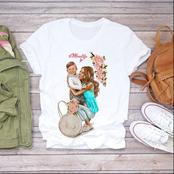 women 2021 cartoon momlife mom mother cute print mother t shirts t shirt ladies womens graphic female tee t shirt, White
women 2021 cartoon momlife mom mother cute print mother t shirts t shirt ladies womens graphic female tee t shirt, White