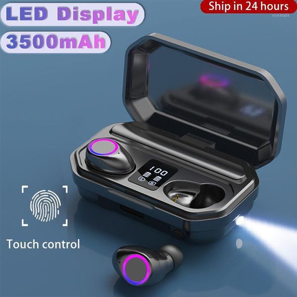 tws wireless headphones earphones earbuds 3500mah sport headset noise cancel led display waterproof touch control bluetooth 5.01
tws wireless headphones earphones earbuds 3500mah sport headset noise cancel led display waterproof touch control bluetooth 5.01