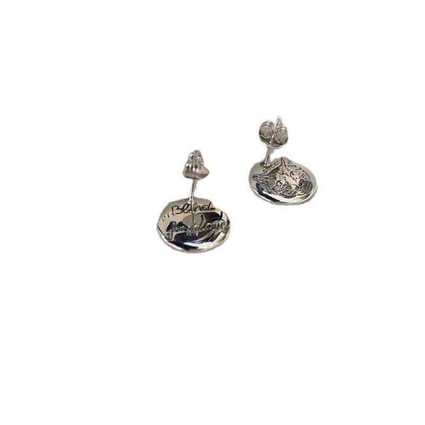 new s925 silver make old love fearless round cat face nail girl exclusive design jewel, Golden
new s925 silver make old love fearless round cat face nail girl exclusive design jewel, Golden