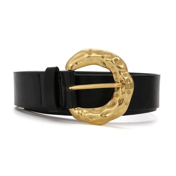 women retro belt new gold ring pu belts for women pin buckle metal waistband female dress jeans fashion black 2021 high quality, Black;brown
women retro belt new gold ring pu belts for women pin buckle metal waistband female dress jeans fashion black 2021 high quality, Black;brown