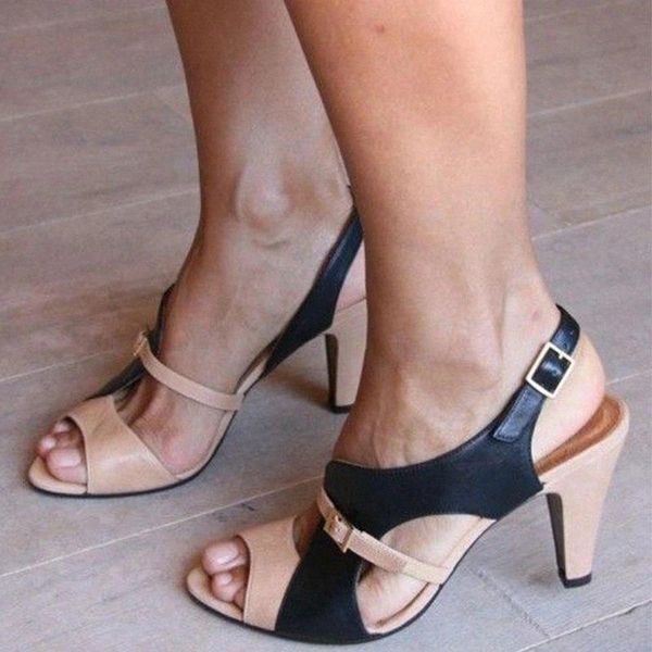 Women Mid Heel Sandals Summer Retro Peep Toe Buckle Sandals Women Casual Pumps Colorblock Ladies Summer Beach Party Sandals #Qf0k
Women Mid Heel Sandals Summer Retro Peep Toe Buckle Sandals Women Casual Pumps Colorblock Ladies Summer Beach Party Sandals #Qf0k
