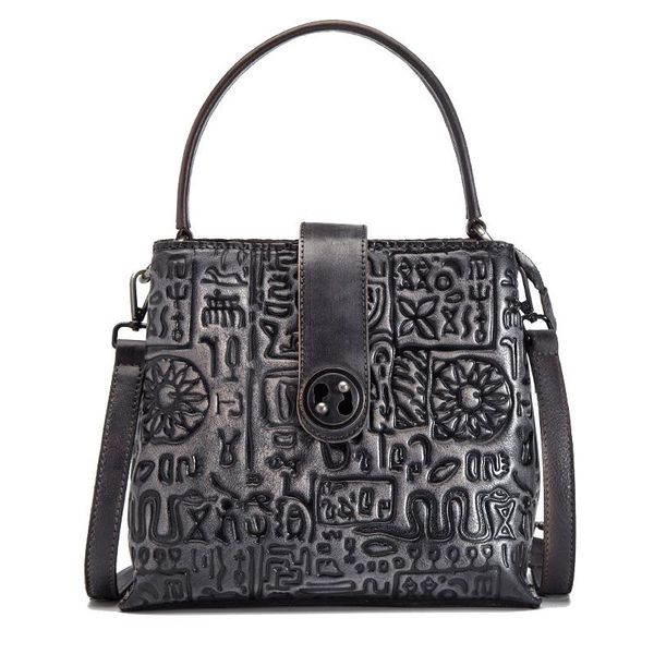 women natural skin handle crossbody bag retro oracle bone pattern tote handbag genuine leather shoulder messenger bags
women natural skin handle crossbody bag retro oracle bone pattern tote handbag genuine leather shoulder messenger bags