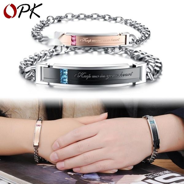 new korean white valentine's day gifts inlaid with exquisite zircon lovers titanium steel bracelet giftgift giftbracelet features 9a69g, Golden;silver
new korean white valentine's day gifts inlaid with exquisite zircon lovers titanium steel bracelet giftgift giftbracelet features 9a69g, Golden;silver