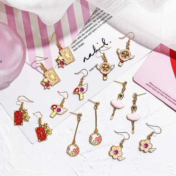 sweet sakura flower stud earrings for women cute cartoon drip glaze fairy stars female earrings gifts bijoux, Silver
sweet sakura flower stud earrings for women cute cartoon drip glaze fairy stars female earrings gifts bijoux, Silver