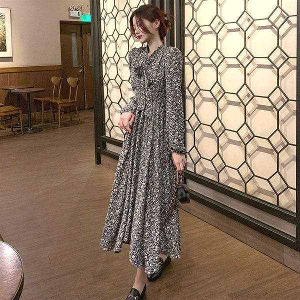 bohemian long dress maxi spring robe floral 2021 boho for girl one piece women long sleeve clothing female pleated, Black;gray
bohemian long dress maxi spring robe floral 2021 boho for girl one piece women long sleeve clothing female pleated, Black;gray