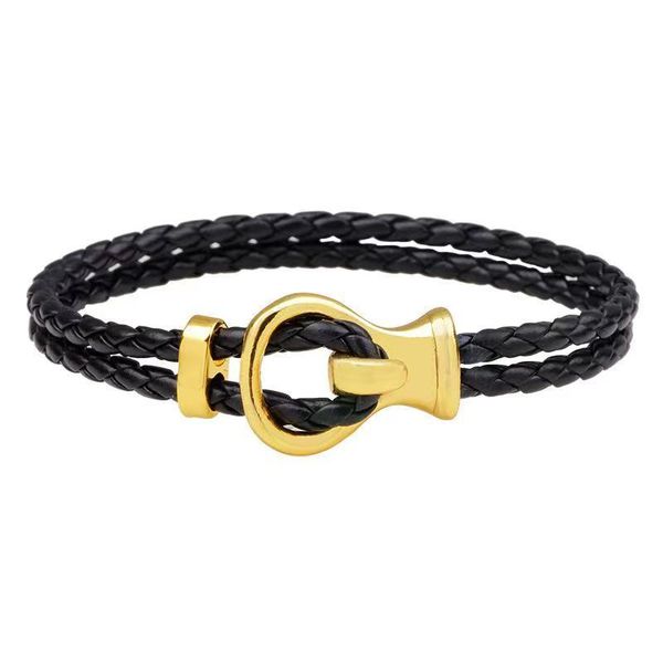 a european hand-woven leather fashionable multi-layer charming bracelet for women, Golden;silver
a european hand-woven leather fashionable multi-layer charming bracelet for women, Golden;silver