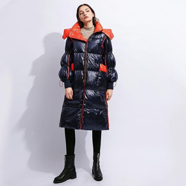 2021 New Women's Cotton Plus Size New Fashion Long Shiny Bubble Sleeves 90 White Duck Down Hot Coat J2 Dzbh, Black
2021 New Women's Cotton Plus Size New Fashion Long Shiny Bubble Sleeves 90 White Duck Down Hot Coat J2 Dzbh, Black
